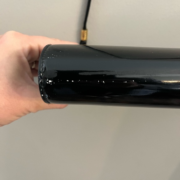 Vintage Ande Purse: Black Patent Leather Convertible Crossbody Bag - Picture 7 of 14